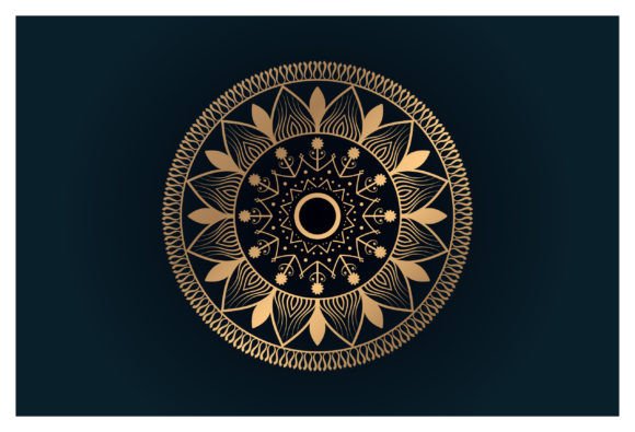 Beautiful Floral Decorative Mandala Graphics & Illustrations