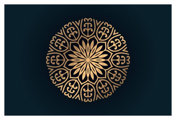 Elegant Floral Mandala: Premium Graphics & Illustrations