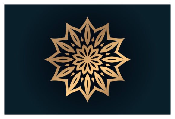 Floral Mandala Golden: A Graphics & Illustrations Review